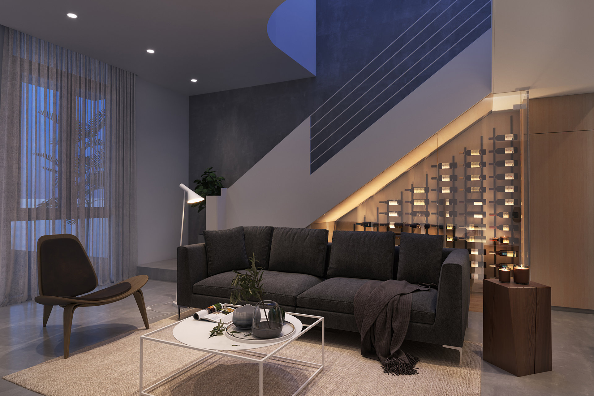 原木与植物的完美结合，打造自然派家居空间-4