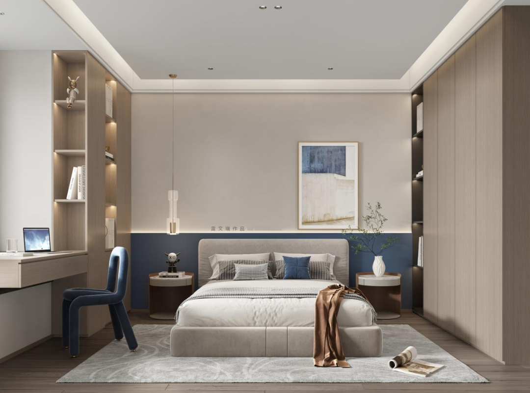 230㎡大平层设计，有了面包婚纱，有了一个不大却温暖的家-43