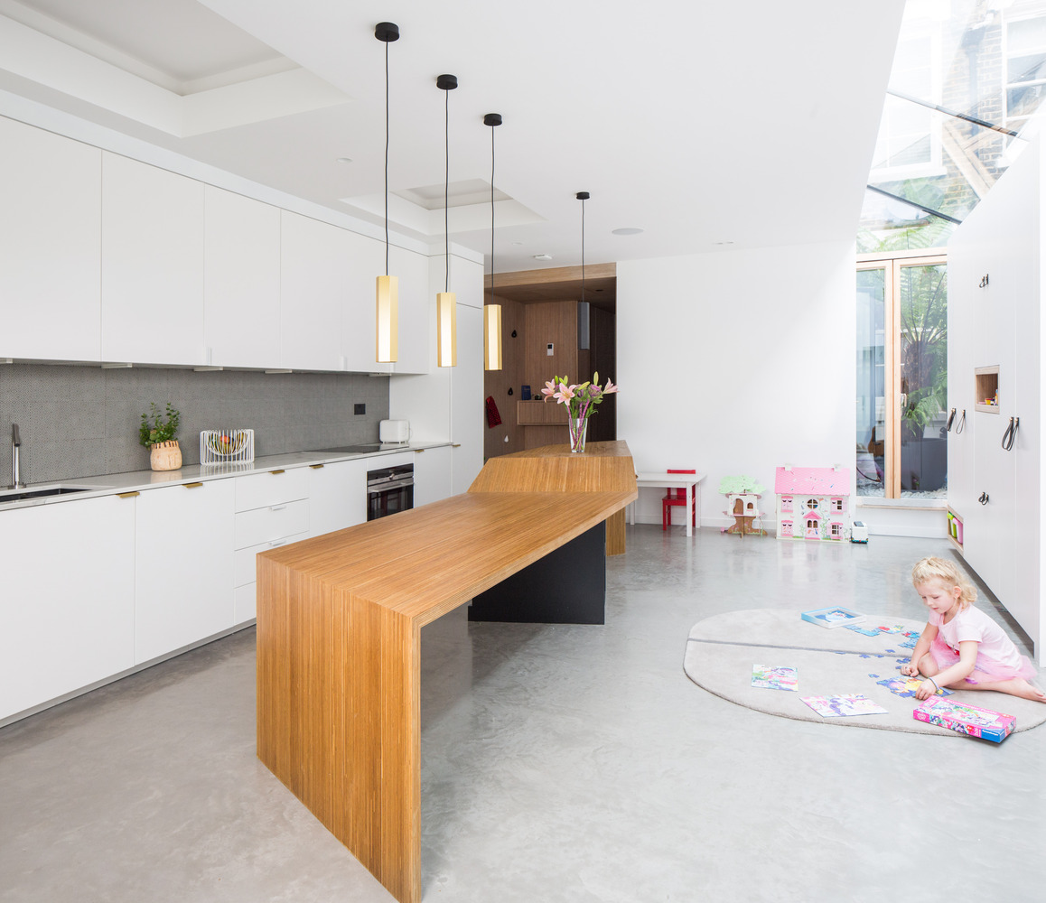 伦敦 80 平米住宅变身记——灵活空间与花园景观的完美融合-22