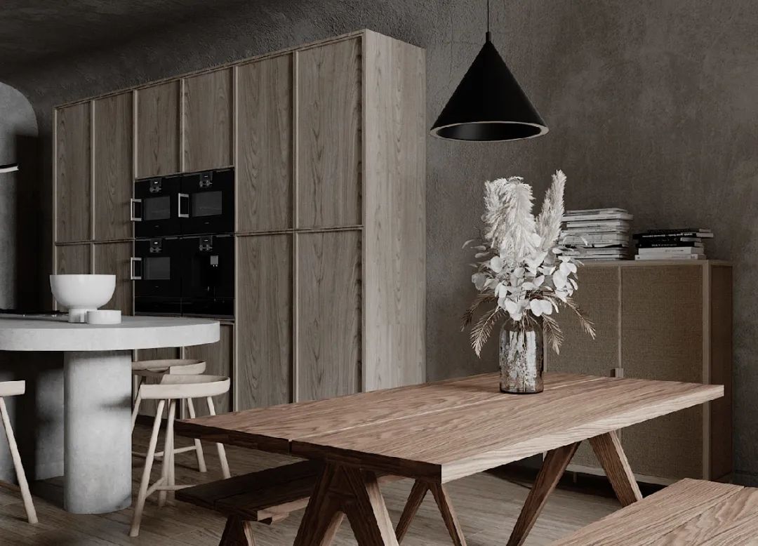 侘寂美学住宅设计，乌克兰基辅 Buddha House 打造温馨前卫空间-28