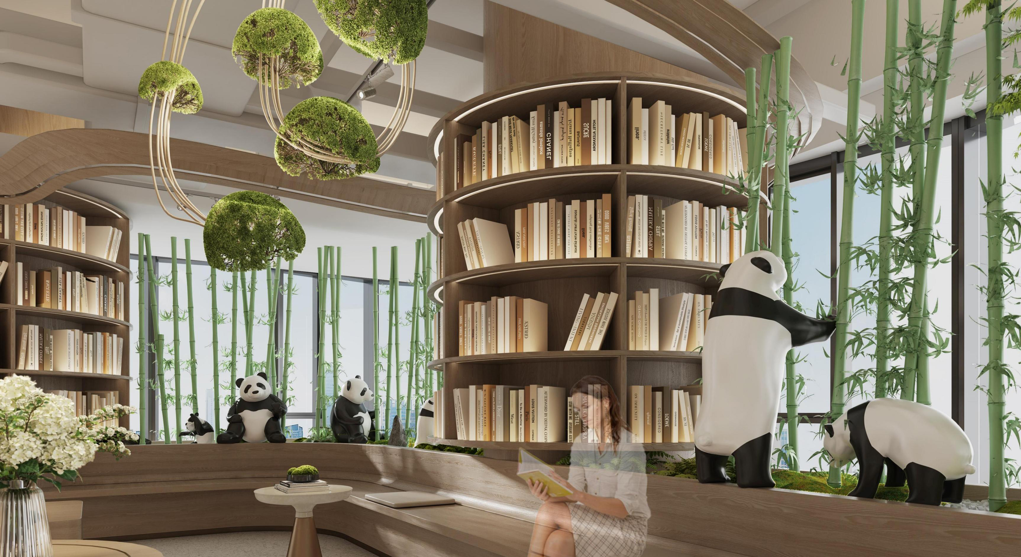 粤港澳大湾区知识产权主题智慧图书馆丨中国广州丨墨舍设计 MOSS-40