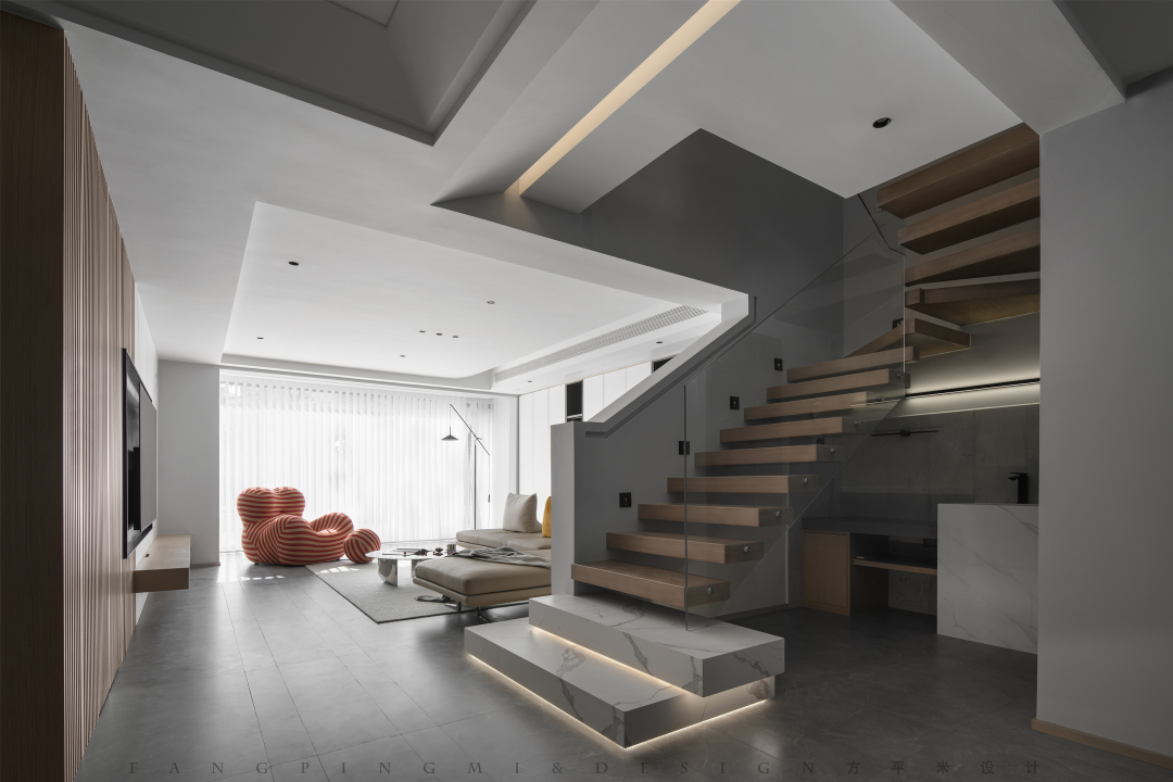枫丹新里240㎡叠墅设计丨方平米设计-80
