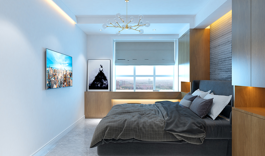 现代简约整体装修一套                     -13