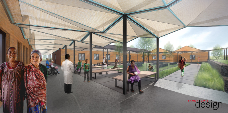 尼泊尔巴拉帕塔医院绿色环保设计-3