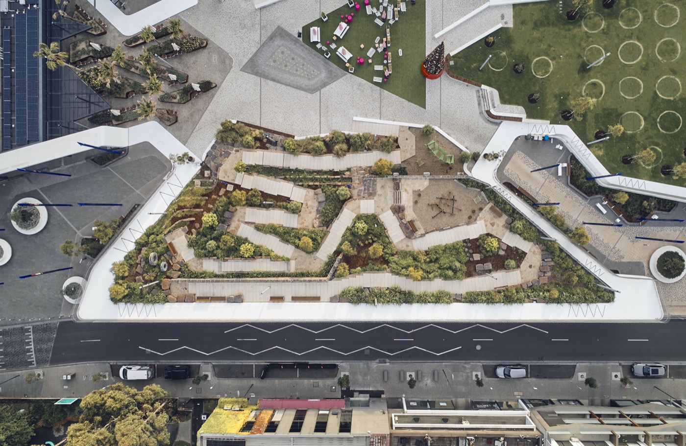 Prahran Square · 停车场变城市绿地丨澳大利亚丨ASPECT Studios,Lyons 等-13