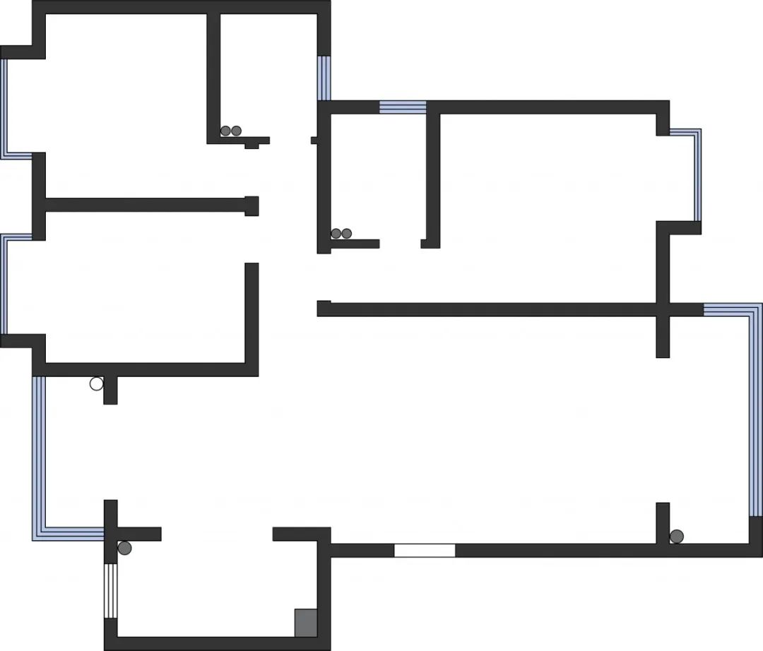 现代简约风格,打造 150㎡三室两厅的温馨家居-3