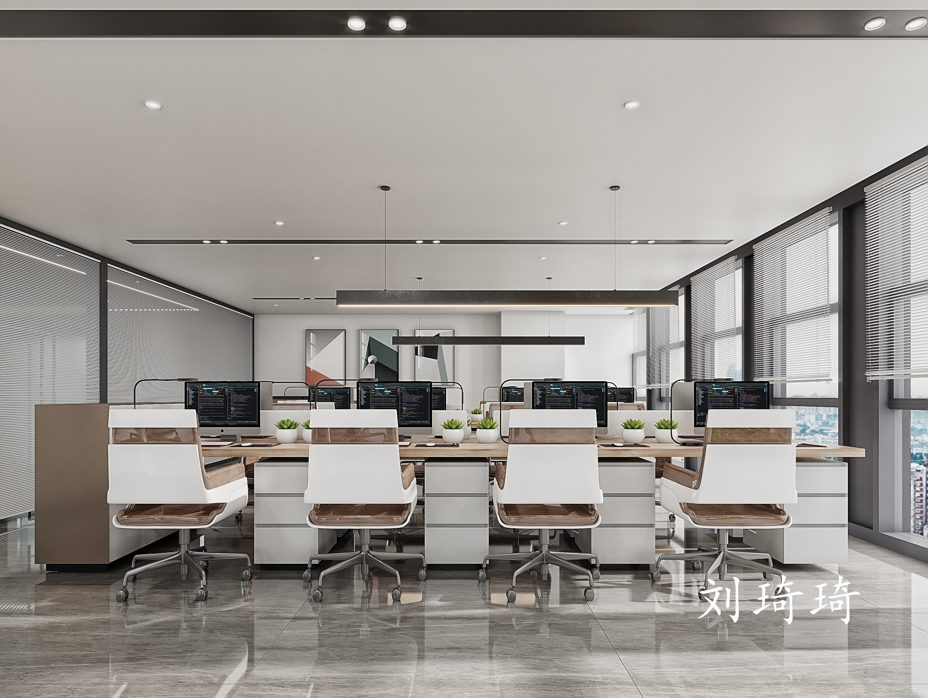 工装 ||  办公室  || 成熟稳重现代风-0