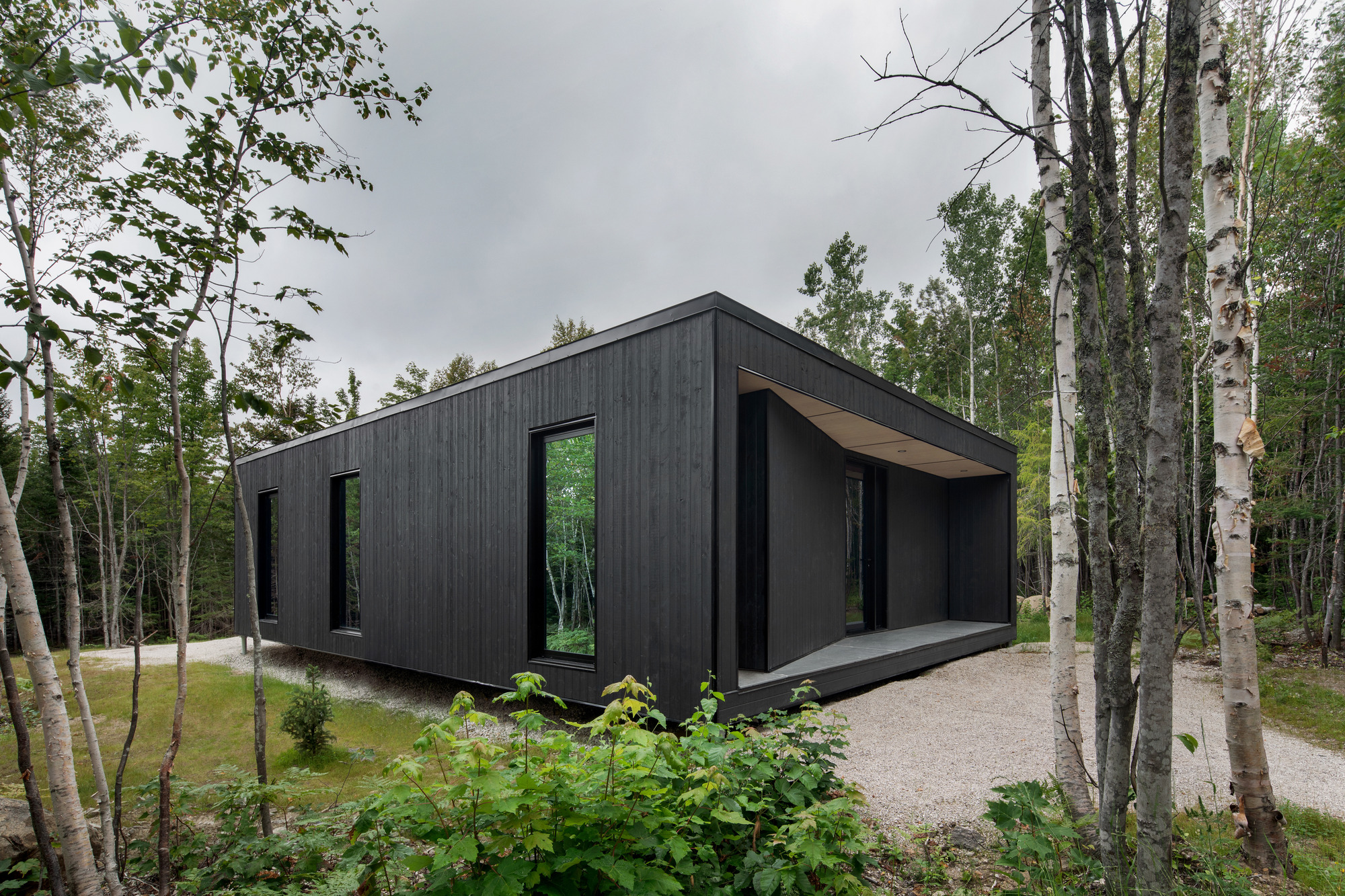 Forest Glamp 露营地丨加拿大魁北克丨Bourgeois,Lechasseur architects-8