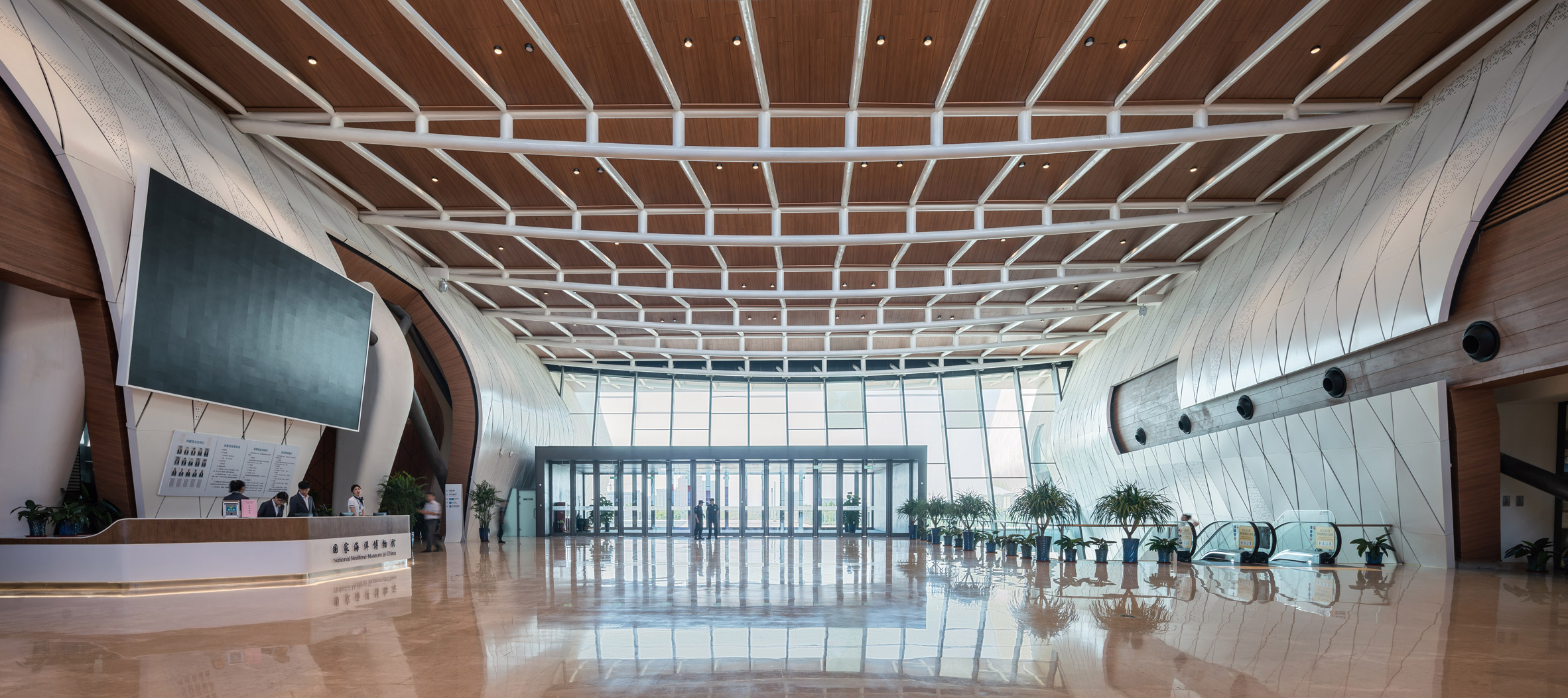 中国航海博物馆 | 船舱式屋顶展现海洋魅力-17