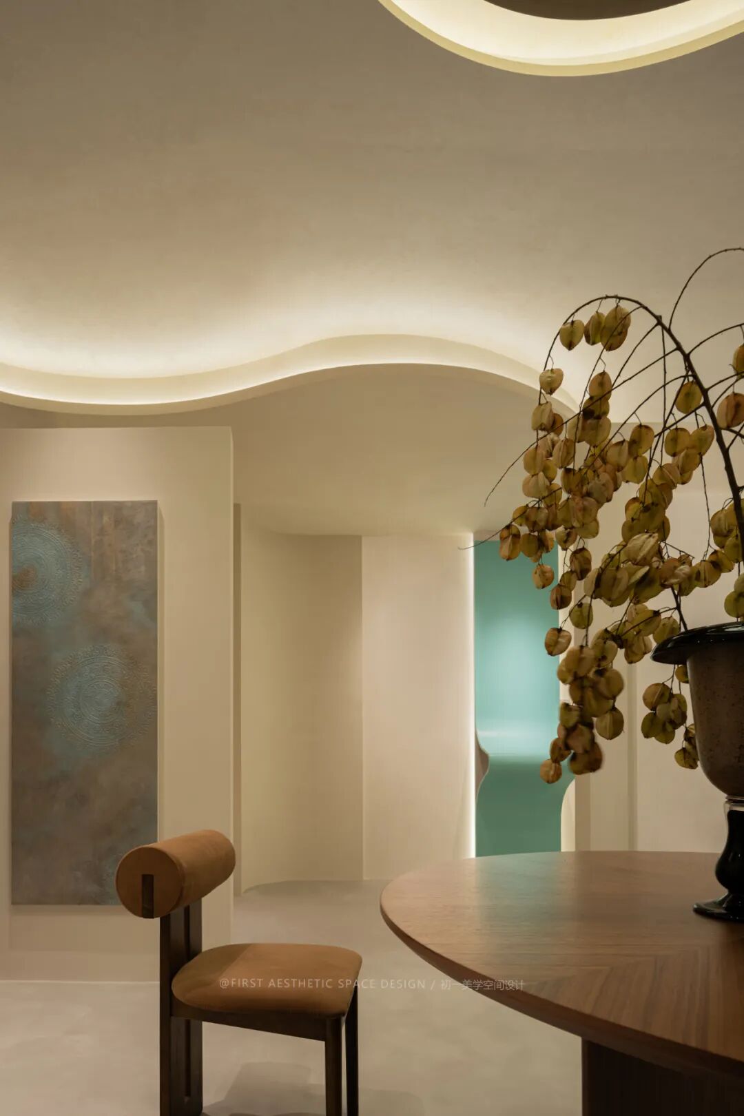 TULLIO艺术涂料展厅设计丨初一美学空间设计-18