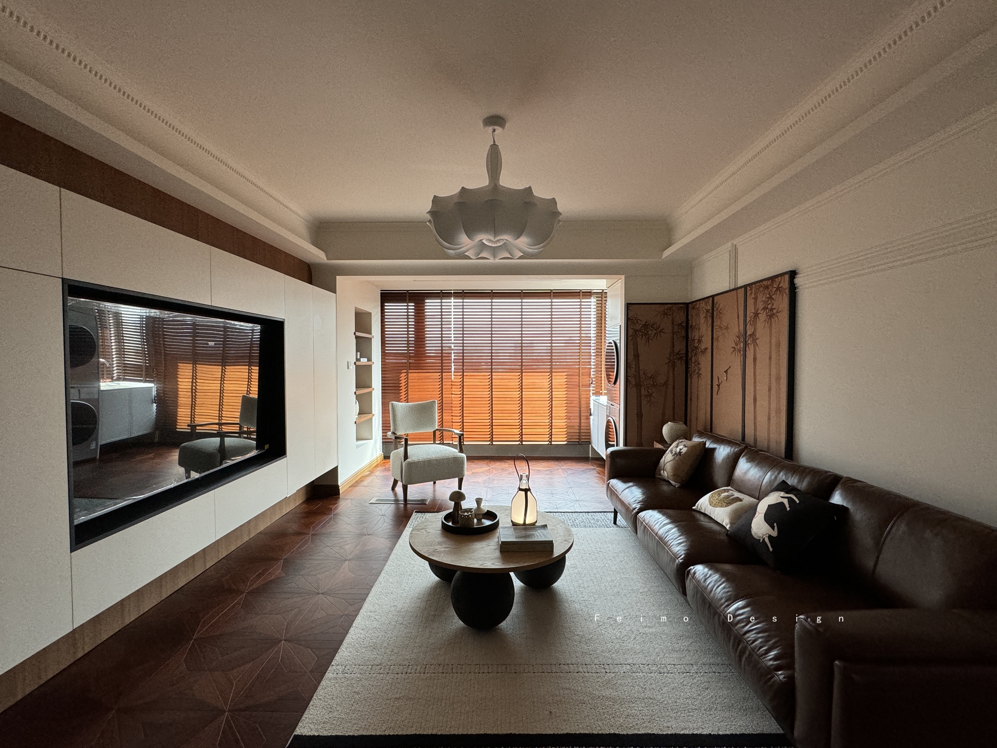 中古风养老房丨飞墨设计-13