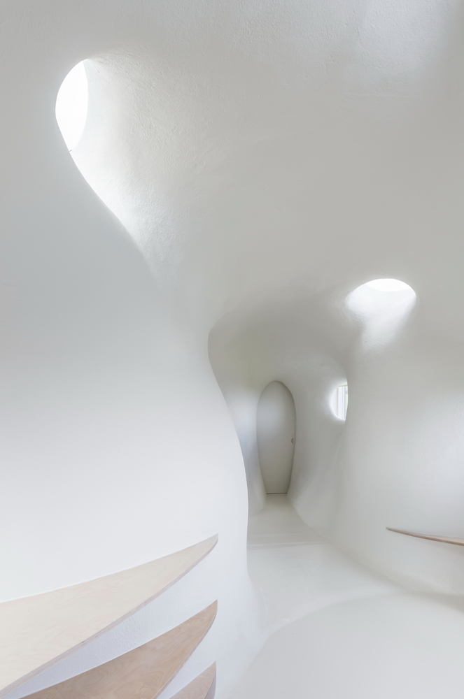 苏格兰废墟中的现代私人住宅-62