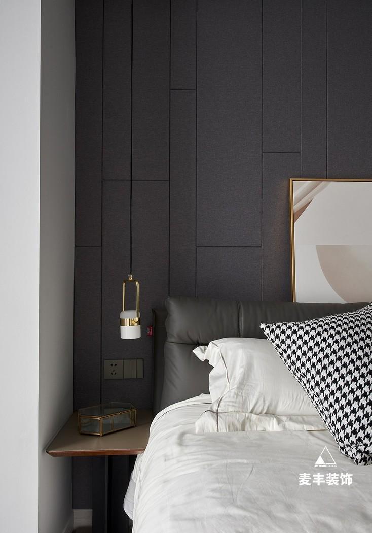 麦丰国际设计丨 90㎡现代简约家居,自然与理性的完美融合-14