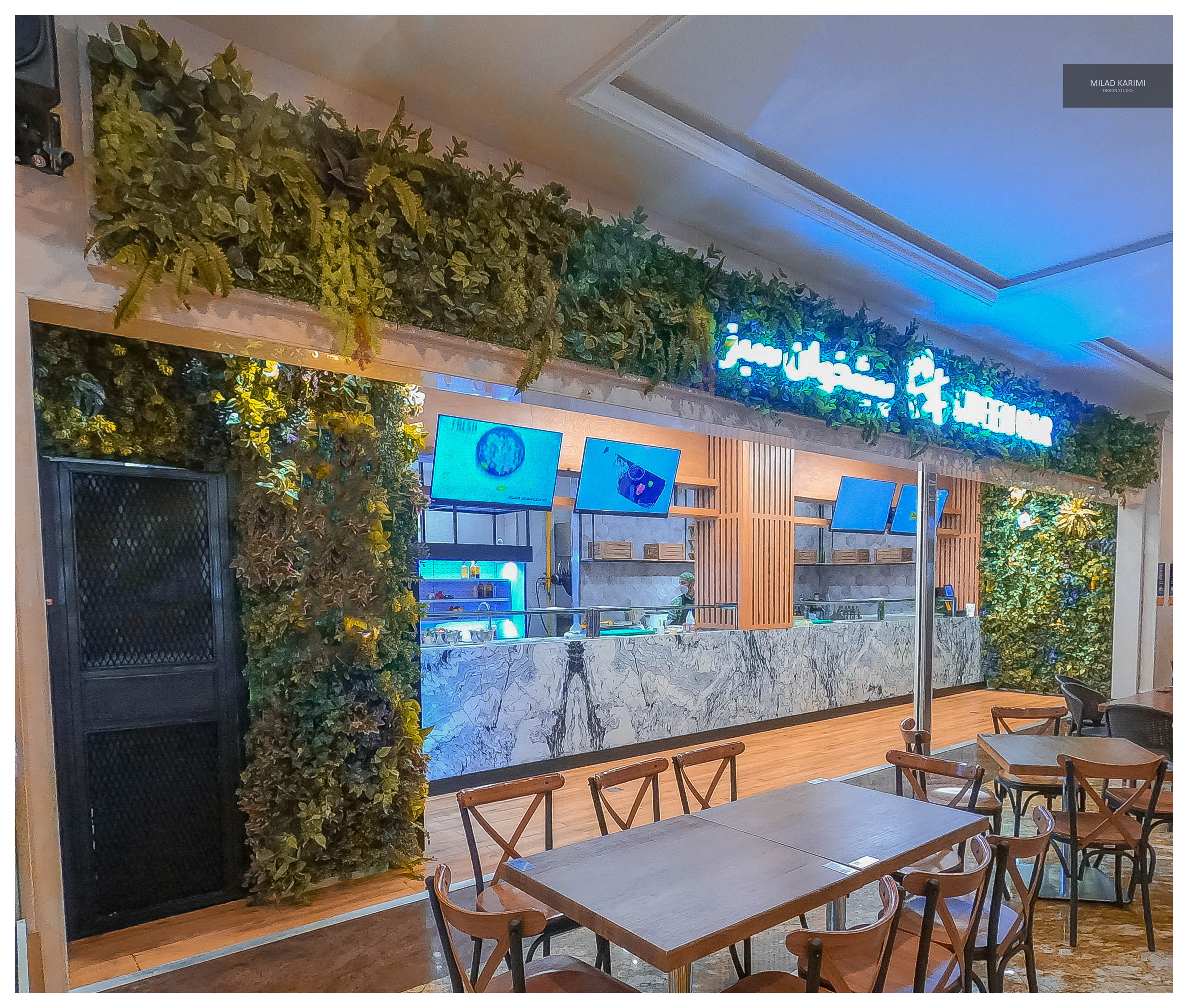 Green Bar Interior Design-4