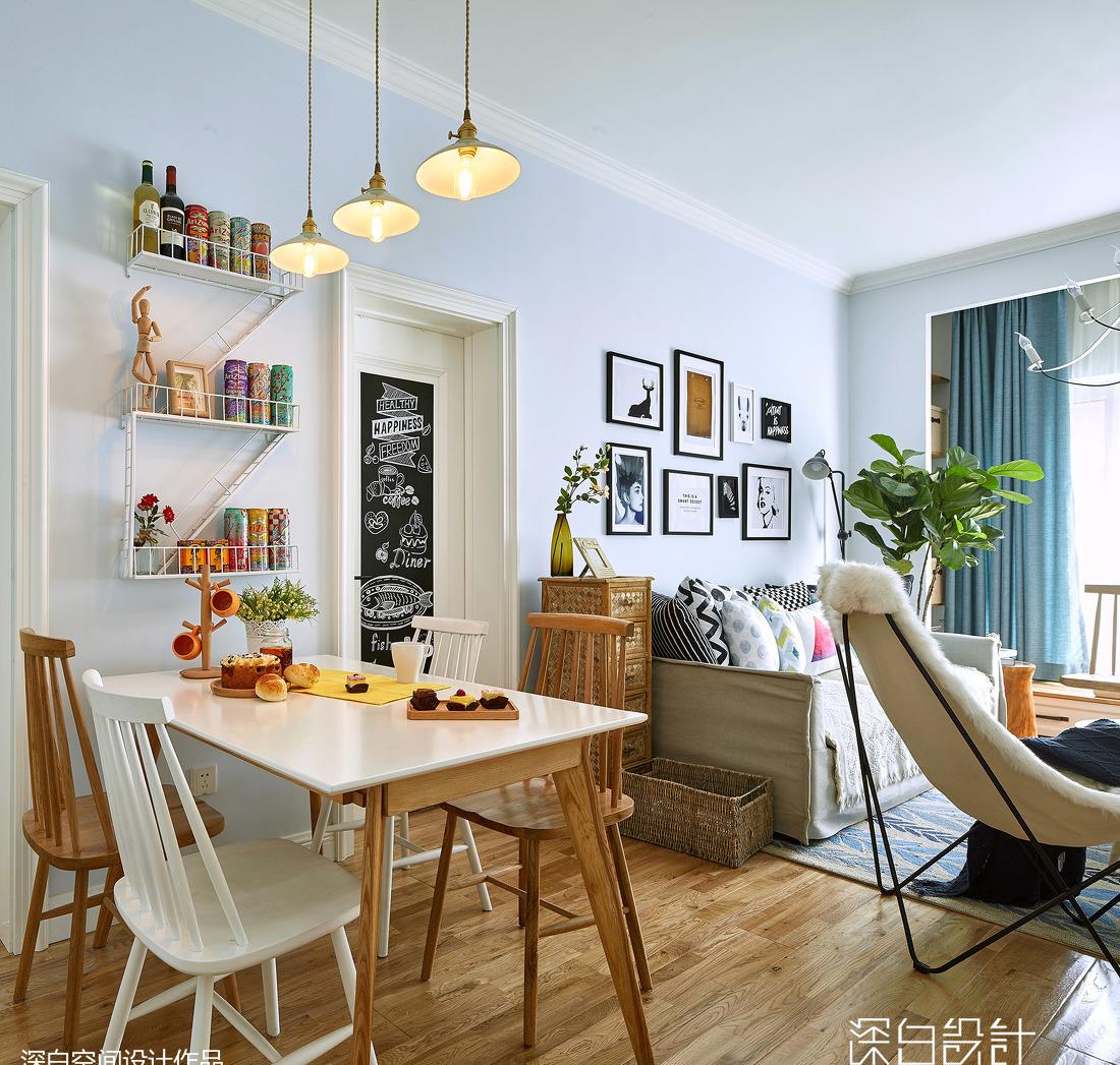 深白设计丨平层丨【深白作品】春风十里--北欧休闲风-13