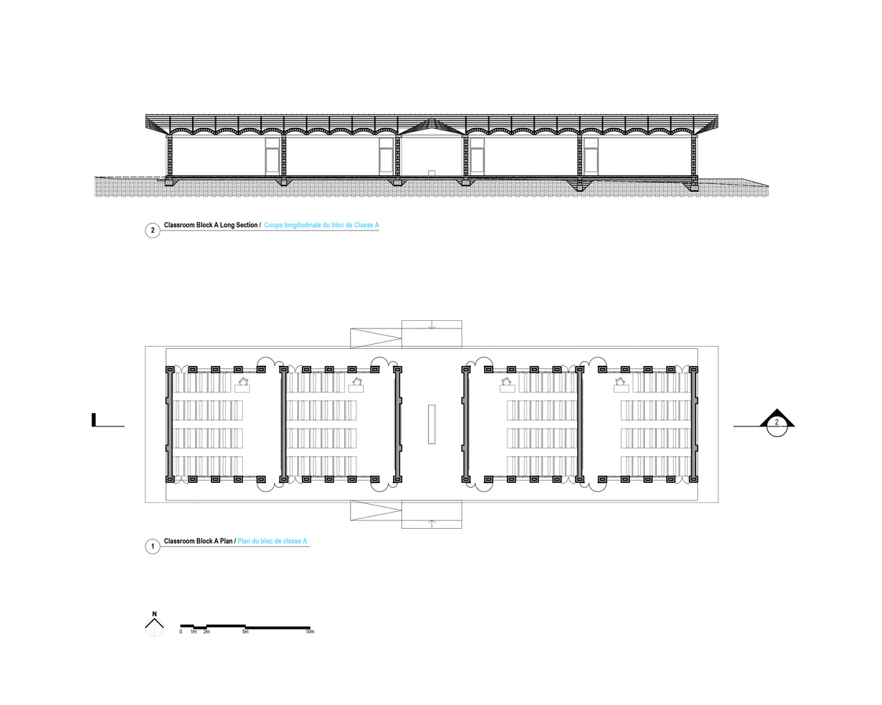 尼日尔教育建筑典范 | Collège Amadou Hampaté Bâ-71