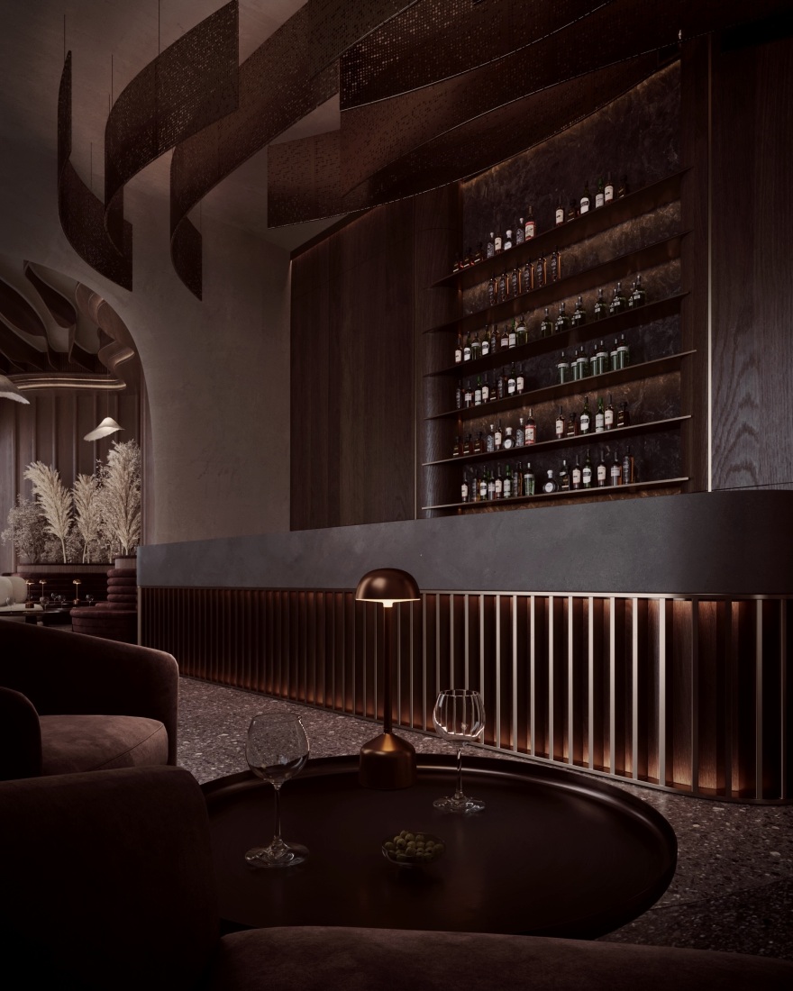 米兰多莫寿司店丨室内设计师Ashley Gadeova,Naos建筑公司-26