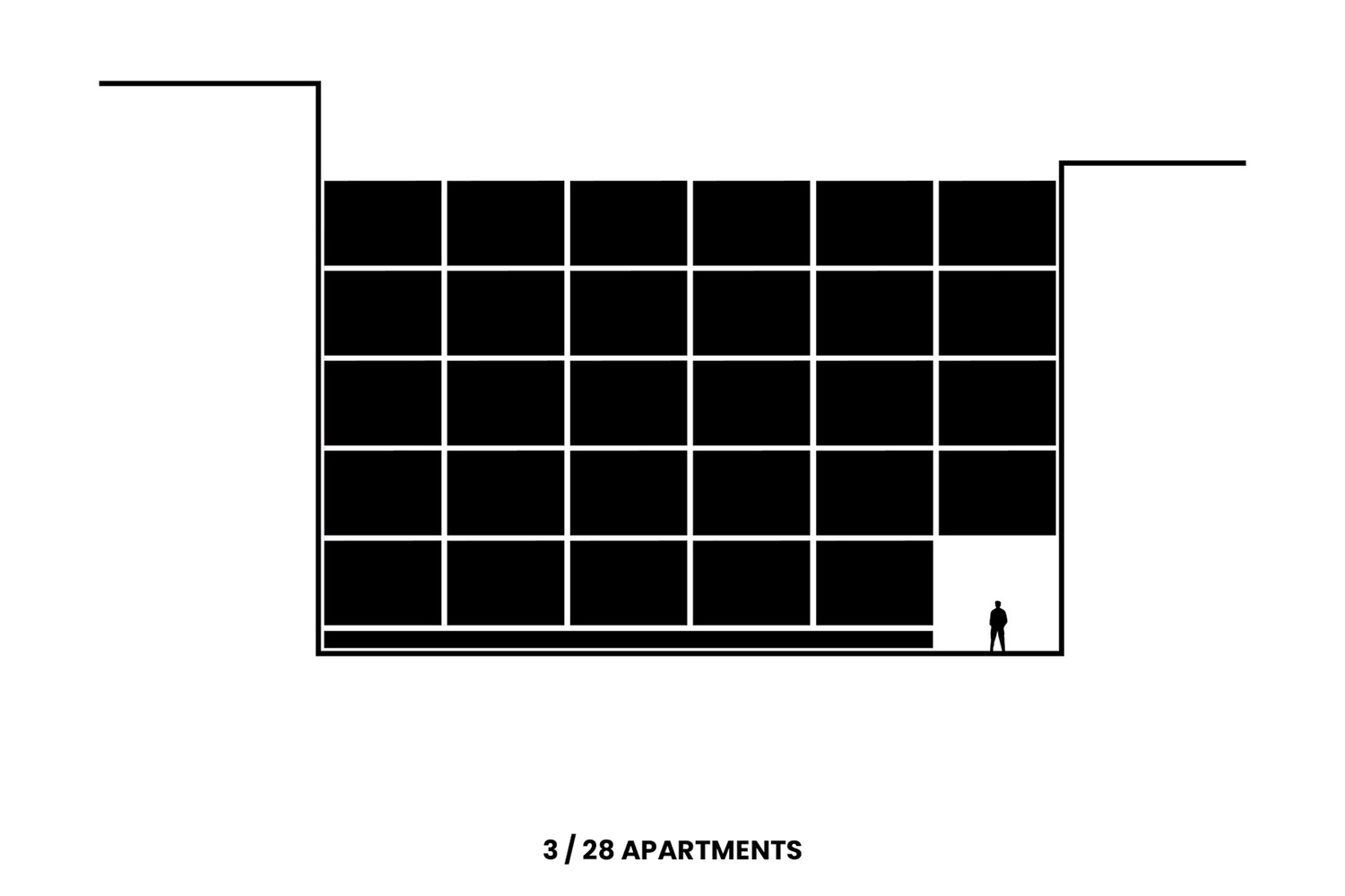 哥本哈根独特黑白建筑,青年住宅新地标-45