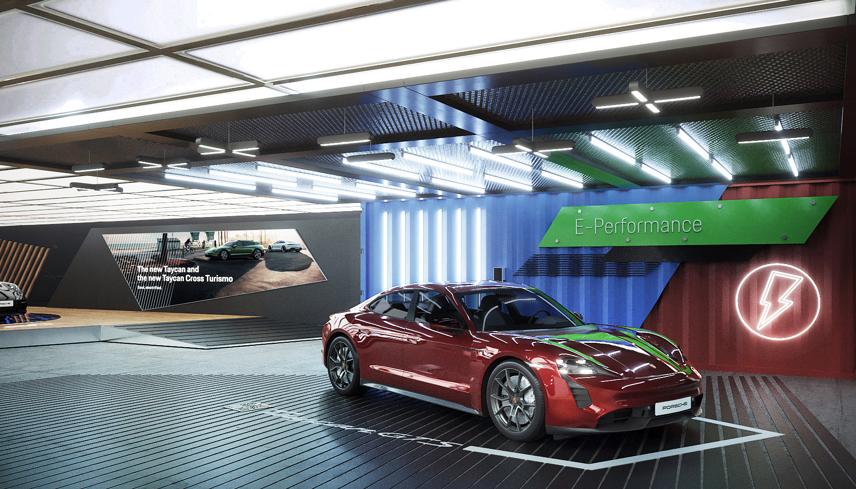 Porsche booth at Seoul Motor Show 2023-12