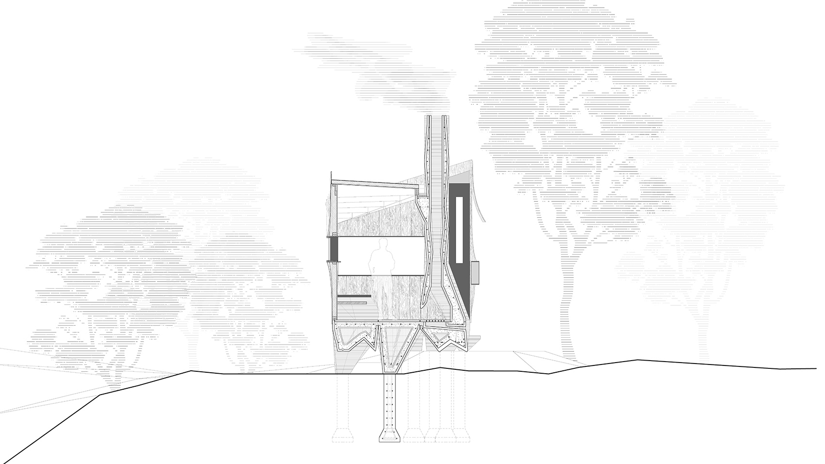 可持续白蜡木小屋丨美国纽约丨HANNAH设计事务所-73