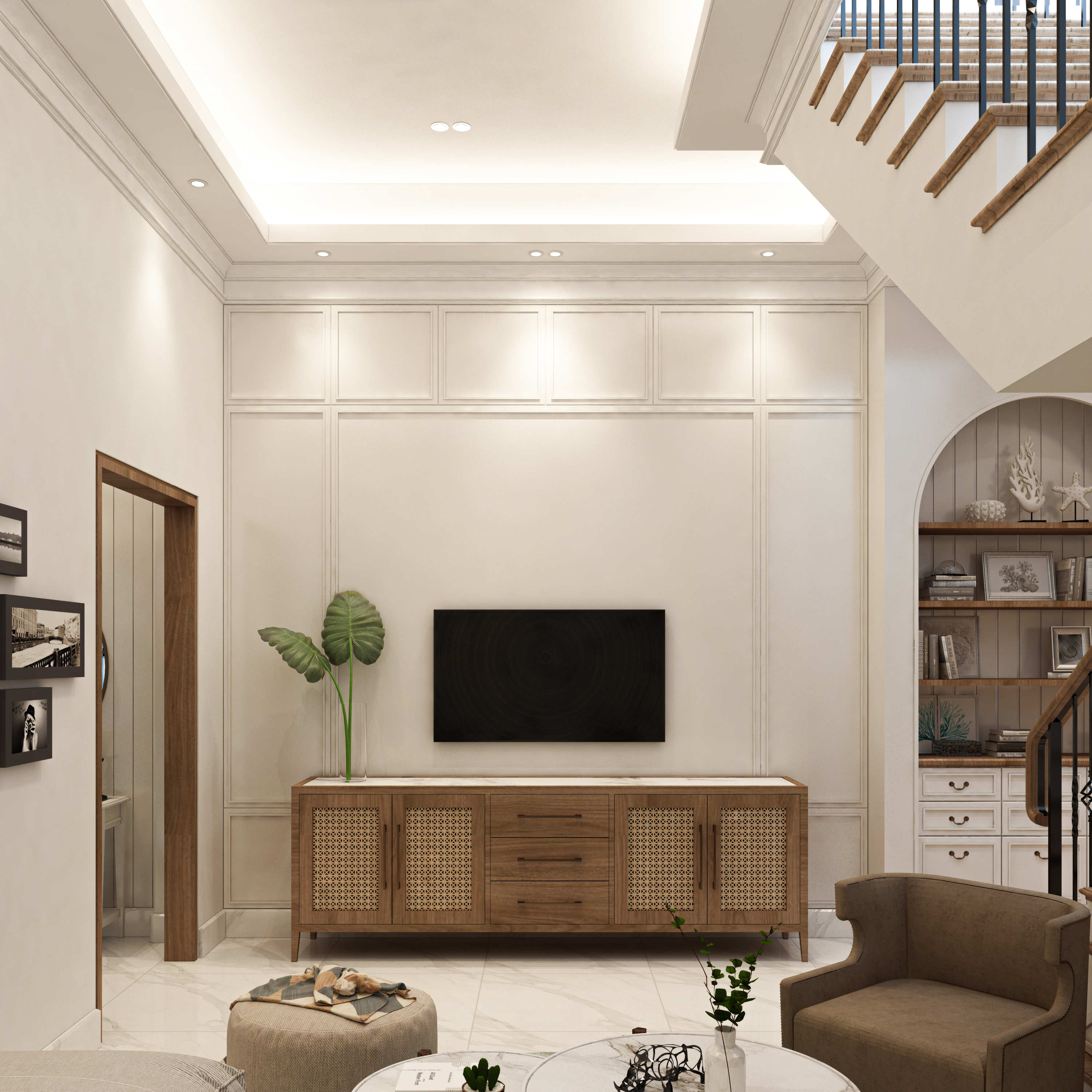 现代联排别墅室内设计丨印度-15