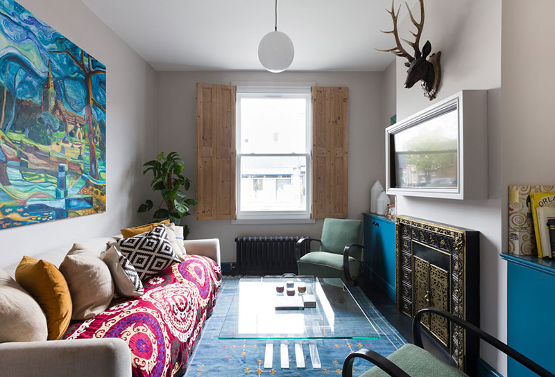 伦敦异彩纷呈的英式复古宅-15