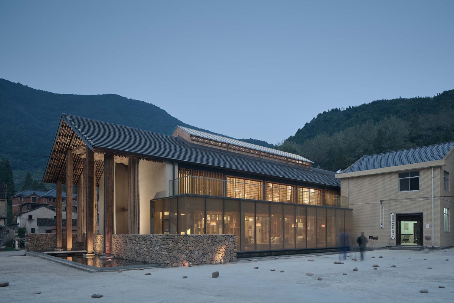 乡愁记忆,活化乡村的“Tree&stone”村民活动中心-11