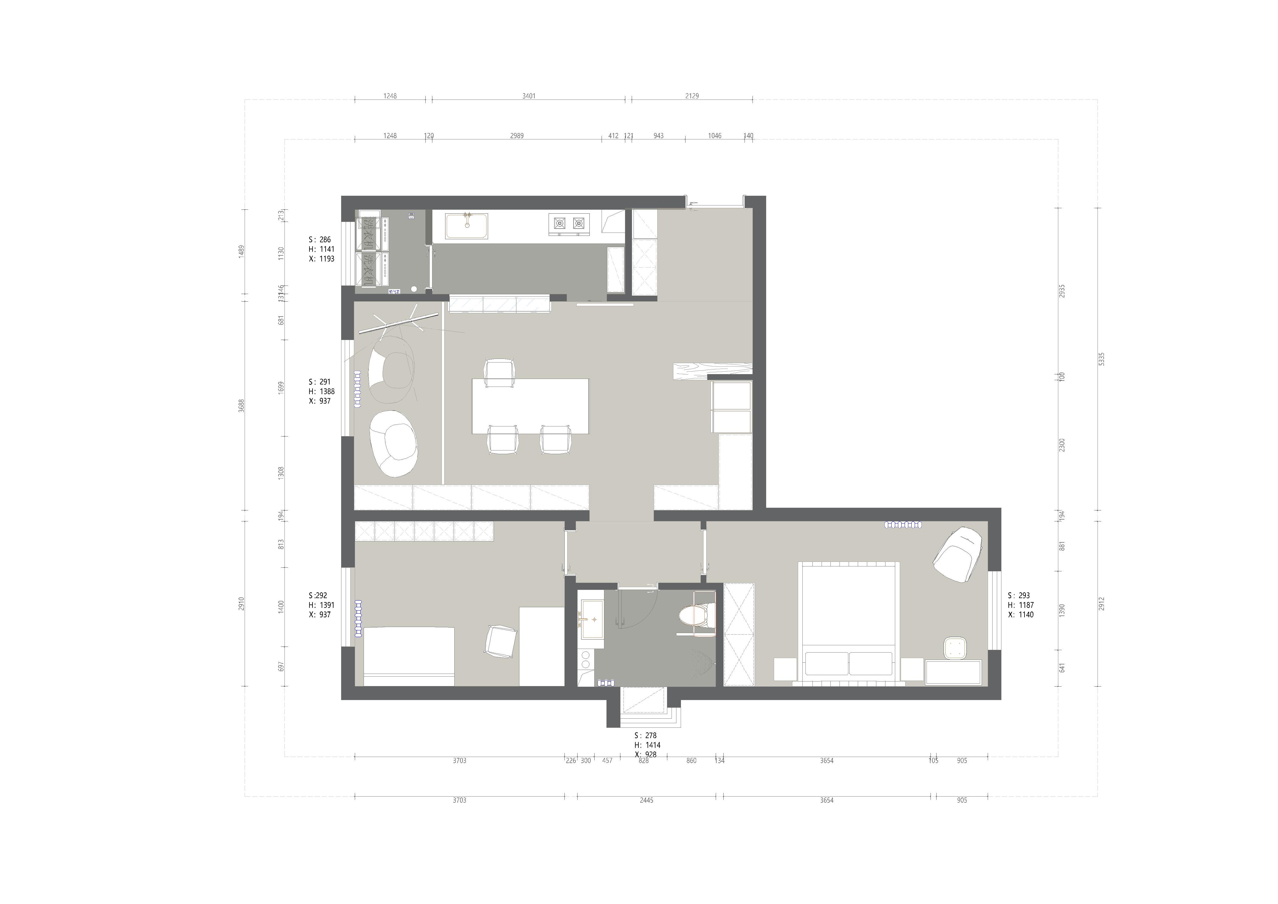 客厅与厨房开窗设计丨中国北京-2