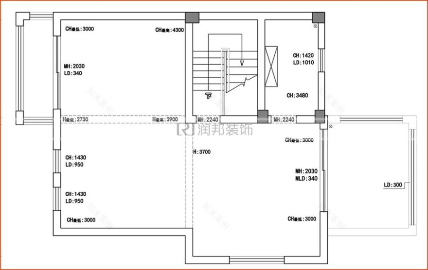 薛杨设计 | 龙湖悠山郡欧式别墅,奢华与雅致的完美融合-20