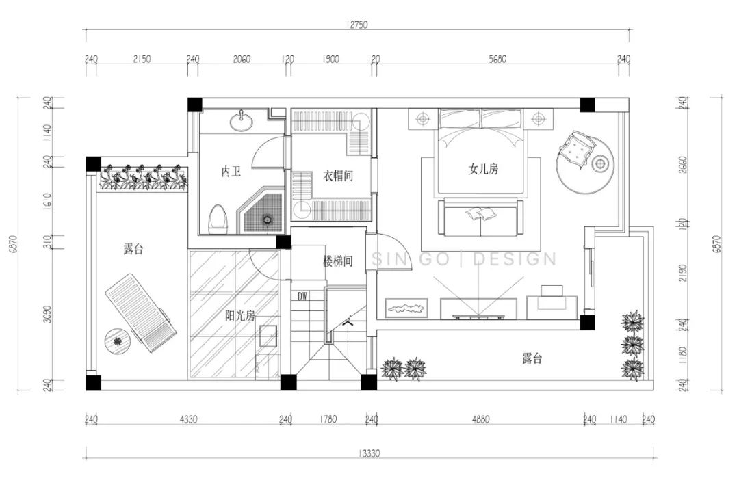 湖畔御园美式联排别墅设计丨星杰-50