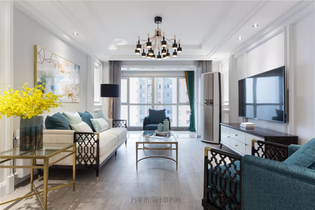 124 平美式轻奢家居，功能与美感兼具-28