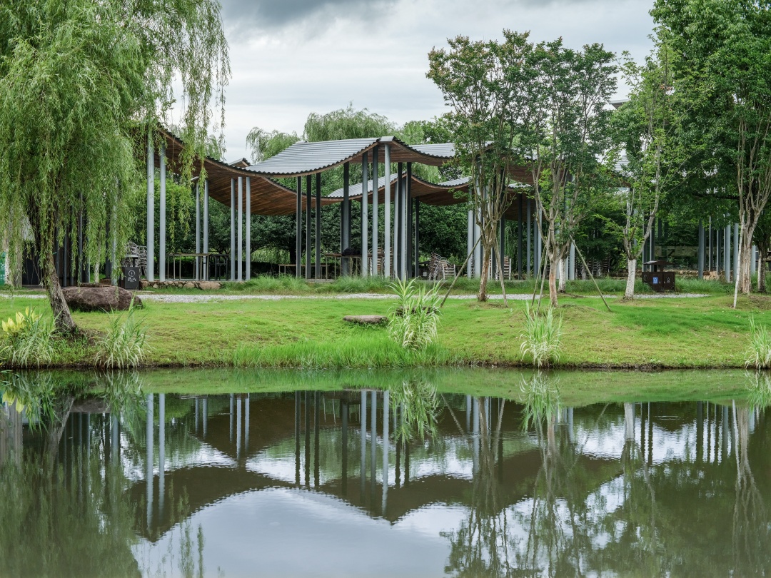 景山花海帐篷亭丨中国杭州-19