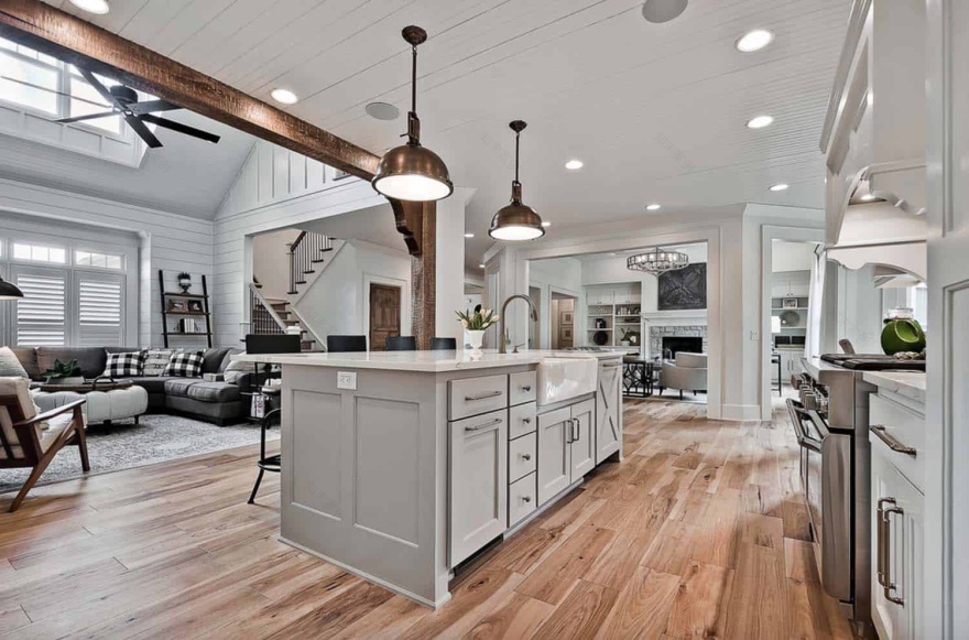 Welcoming craftsman style home with farmhouse touches in Arkansas-17