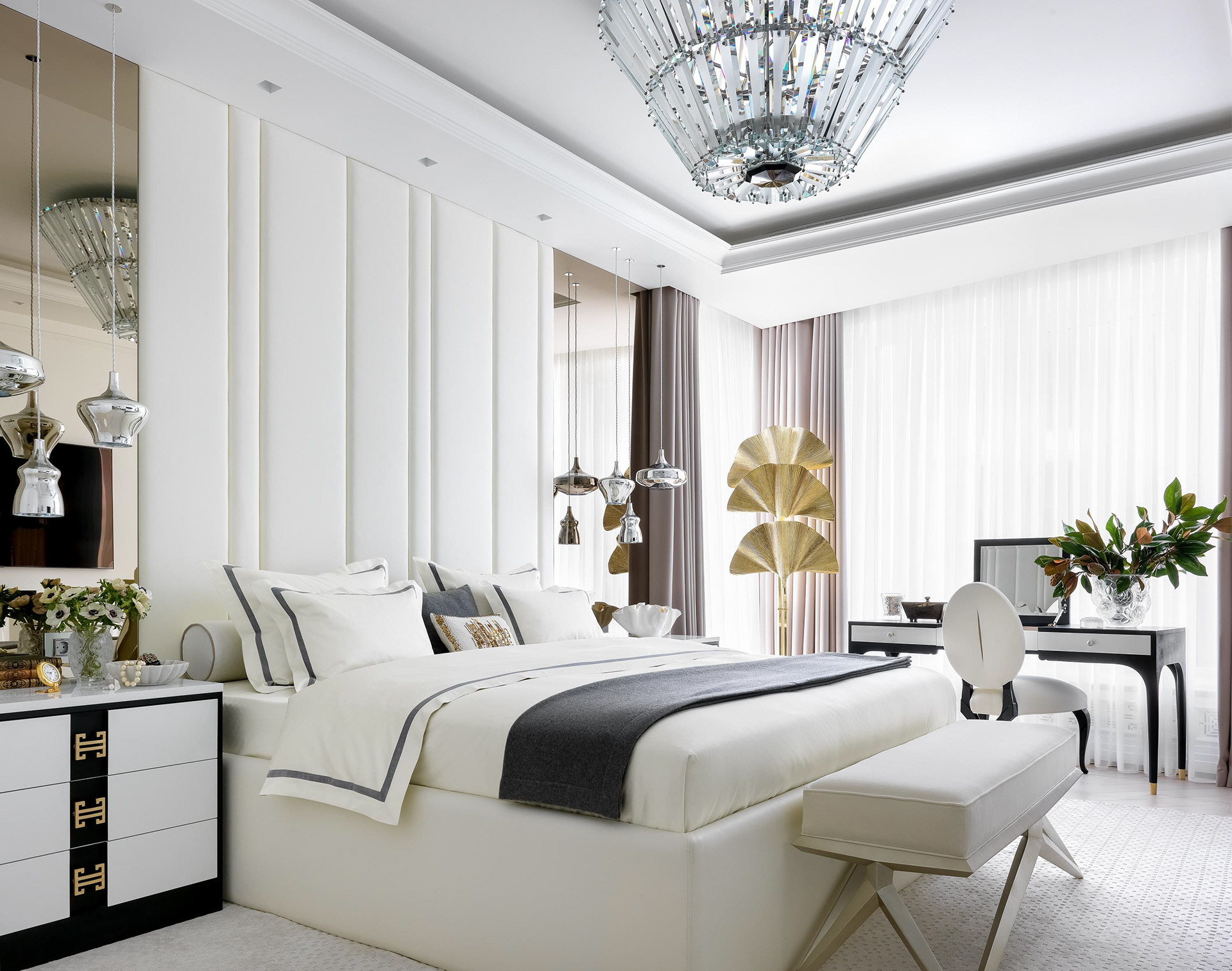 Elegance white apartment Sergey Krasyuk-5