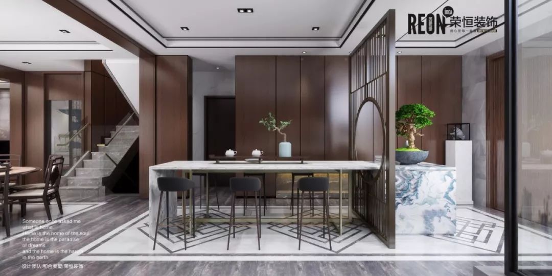 新中式风格家居设计，传统与时尚的完美融合-84