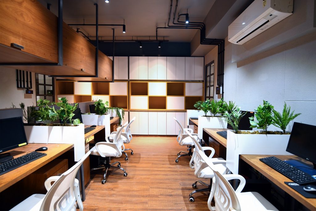 低成本且氛围宜人的办公空间设计丨印度丨Chirag Raj Design Studio-23