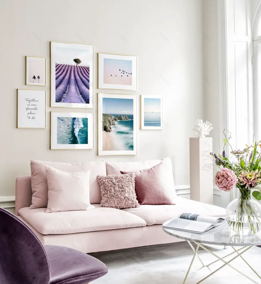 夏季海滨主题墙纸设计,打造清新家居环境-9