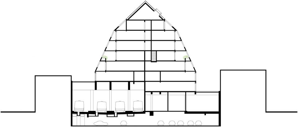 巴黎 14 区阶梯式住宅楼与公交中心-42