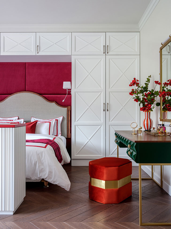 莫斯科郊区多彩私宅设计-13