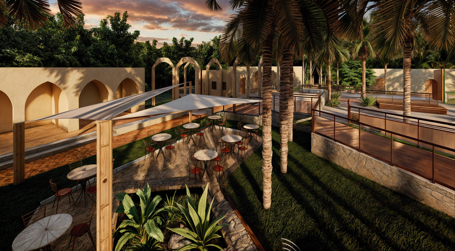 赛义达·阿伊莎花园重新设计丨埃及开罗丨Helwan University建筑系三年级学生-27