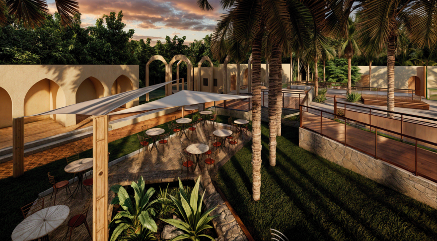 赛义达·阿伊莎花园重新设计丨埃及开罗丨Helwan University建筑系三年级学生-27