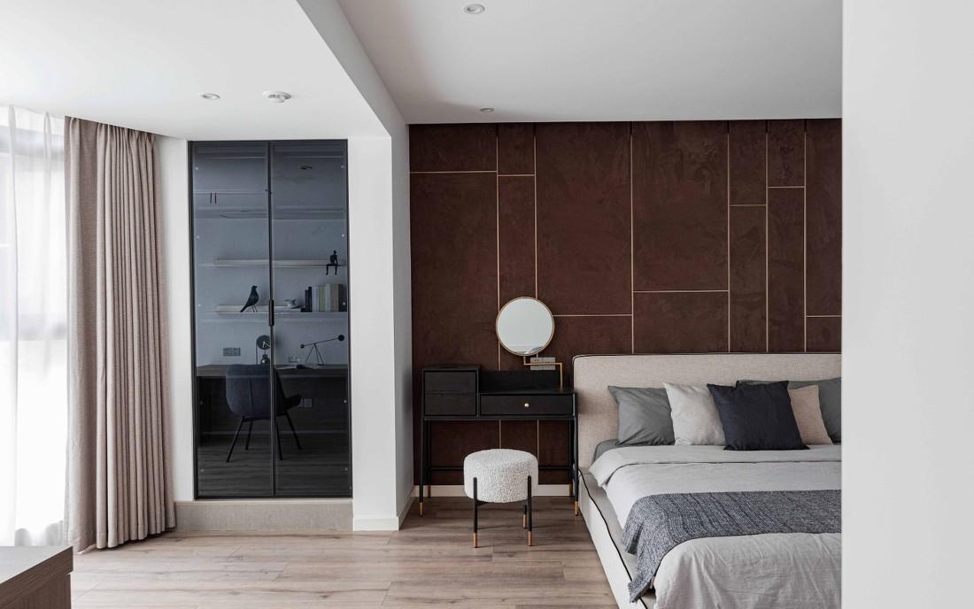 拾光悠然设计丨 170㎡大平层 4 房改 2 房,当代人的断舍离-42