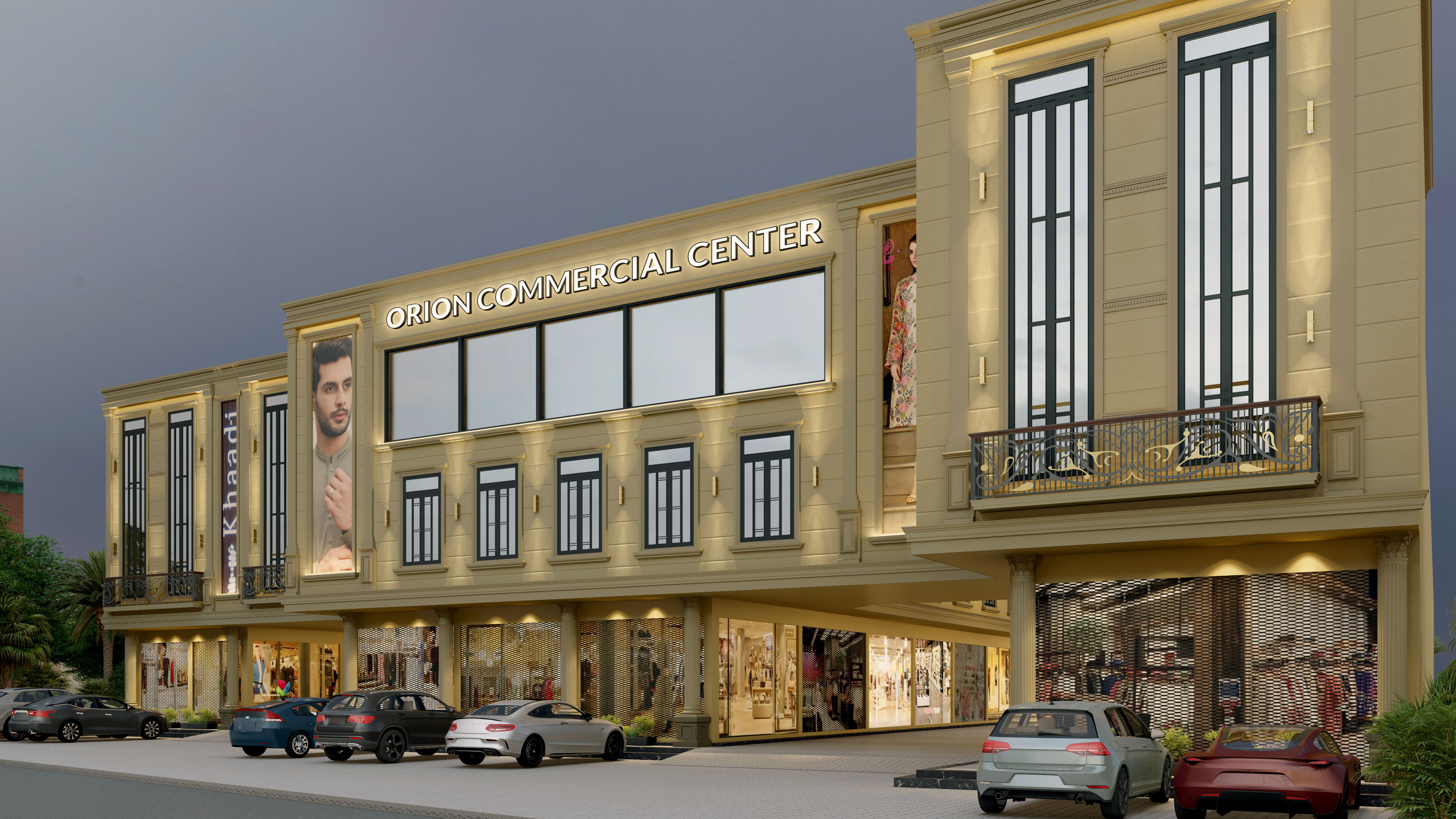 Orion 商业中心外观设计-19