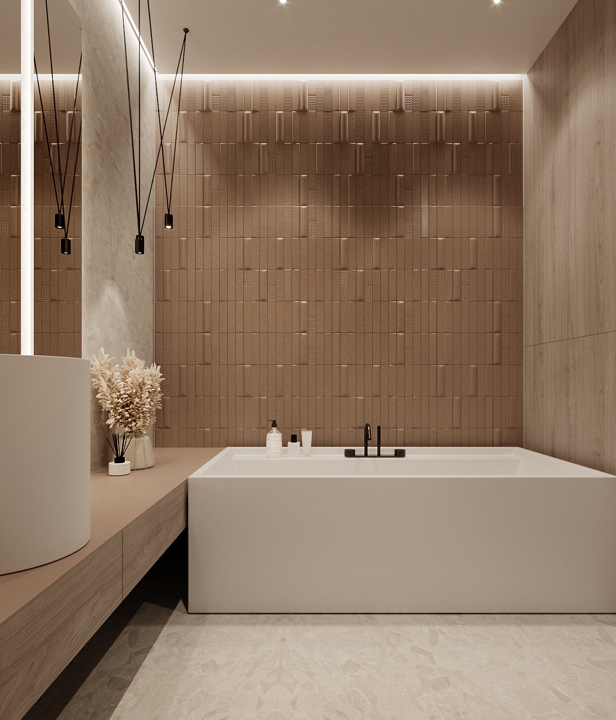 115平 现代极简空间设计！-7