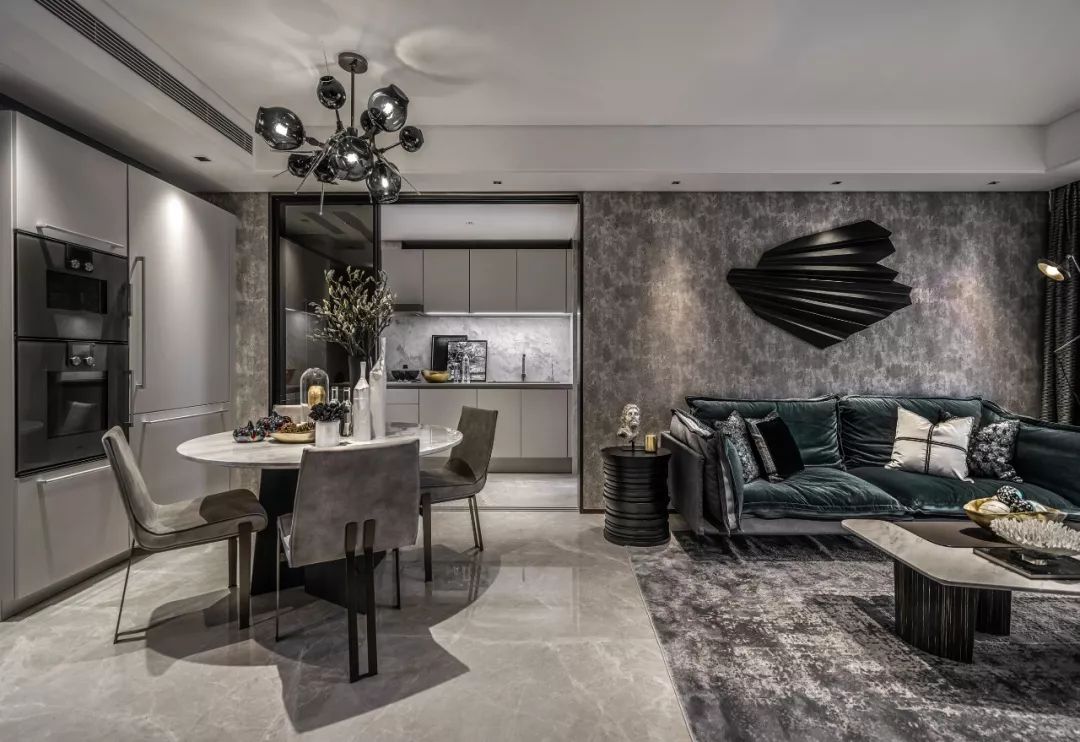 深圳蛇口半岛城邦花园样板间  安奥拉时尚装饰-7