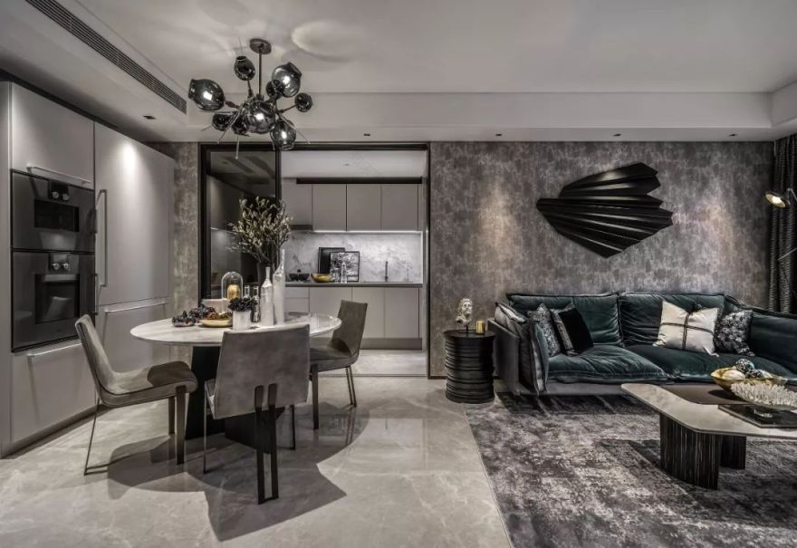 深圳蛇口半岛城邦花园样板间 安奥拉时尚装饰-7