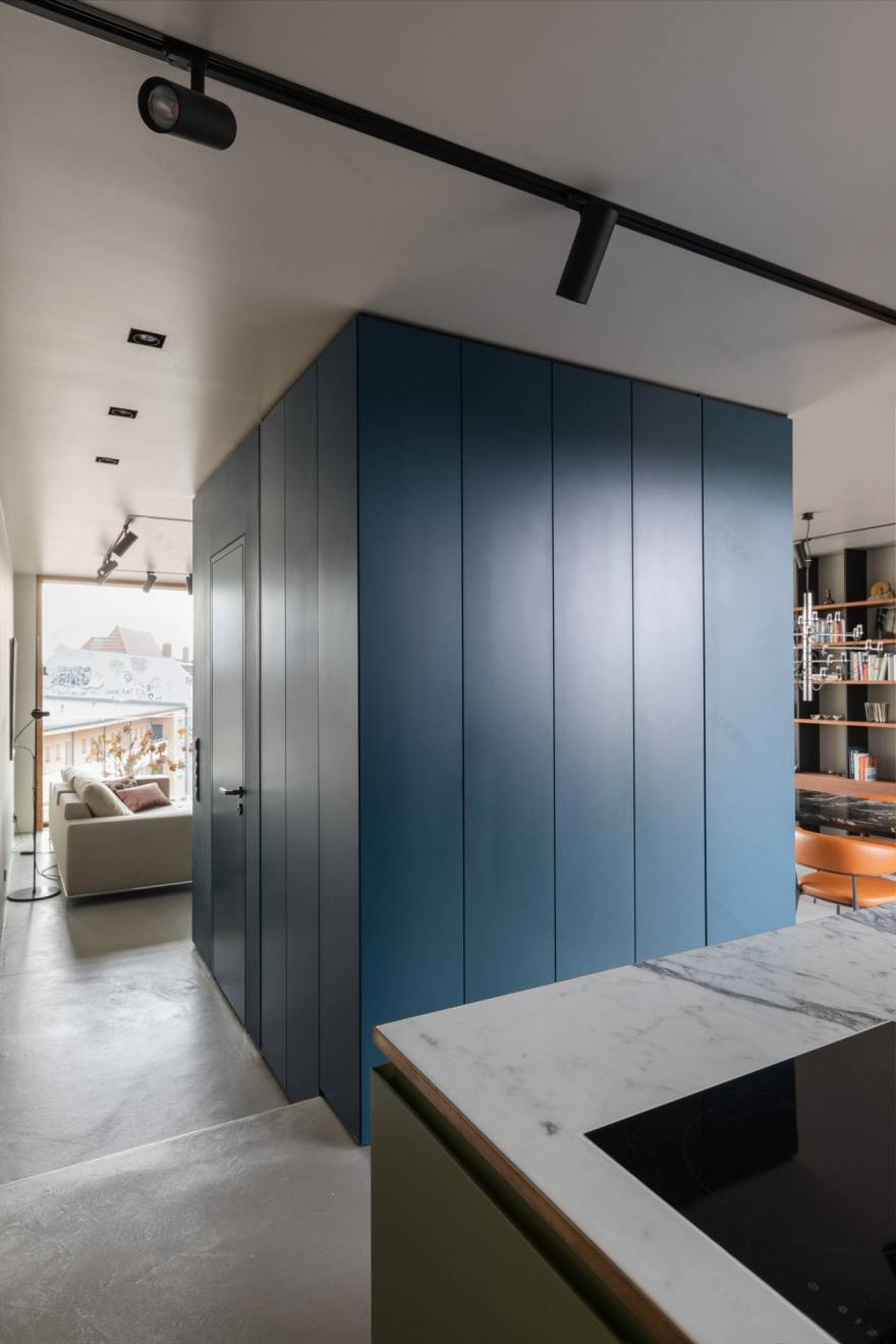 柏林阁楼公寓的热带绿洲设计-12