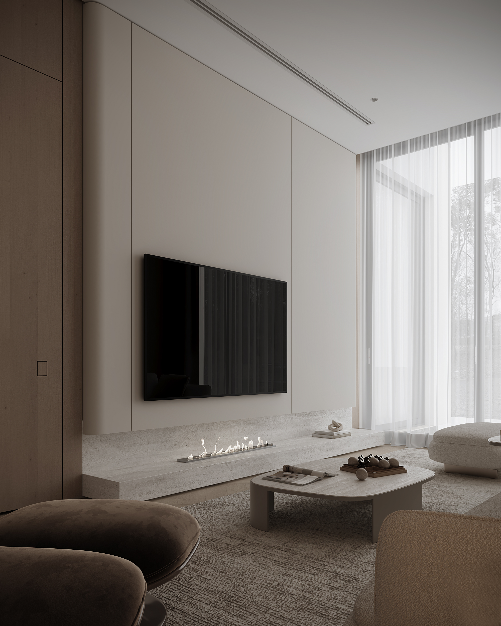 现代家庭居住设计丨Mo Ashraf（由Kubic design studio委托）-7