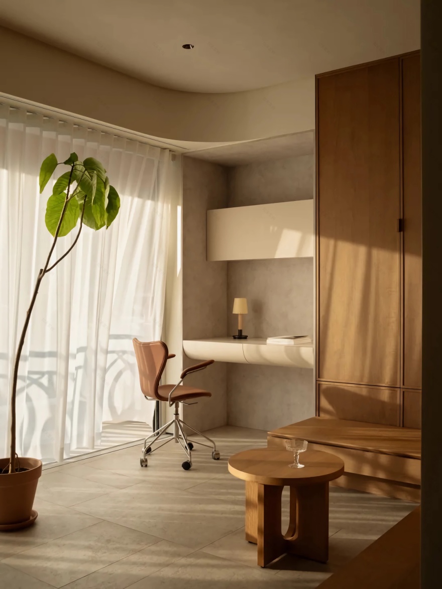 L 屋;L 宅(注:这里L可根据具体情况判断是否有特定含义,若L代表某个特定名称,可根据实际情况替换,仅从这简短内容看,这种表述较合适) 丨中国广州丨KINJO DESIGN幾築空間設計-76