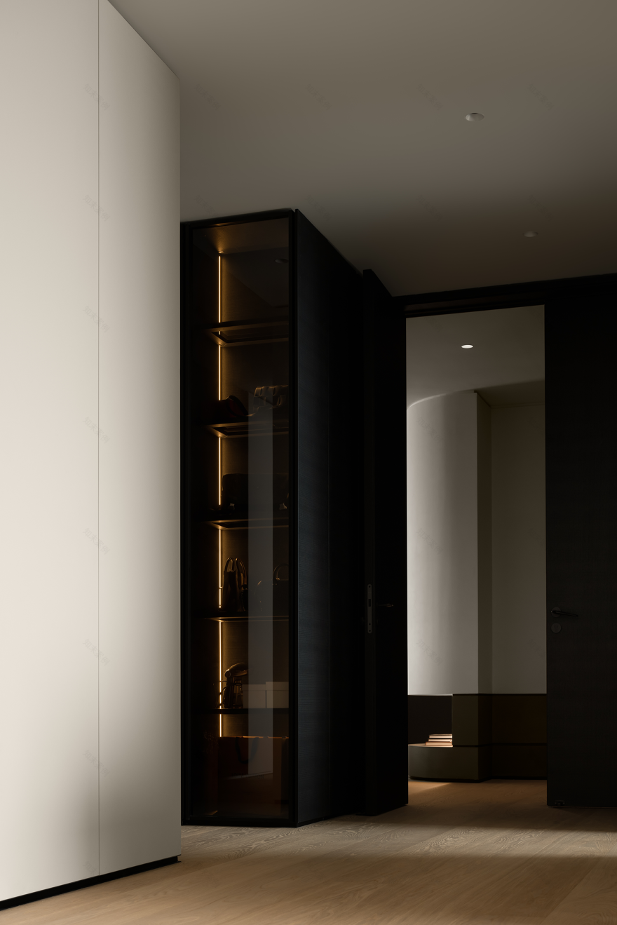 黑与光的对话丨中国广州丨姚国健室内工作室-69